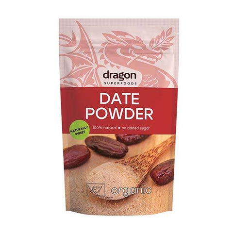 Dragon Superfoods Organic Date Powder - High In Fiber No Added Sugar 250g (Pack of 6)