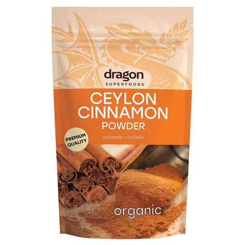 Dragon Superfoods Organic Ceylon Cinnamon Powder 150g (Pack of 6)