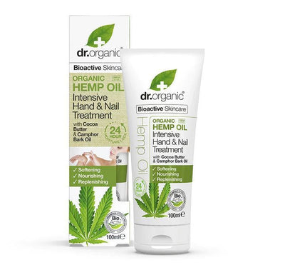 Dr Organic Hemp Oil Hand & Nail Treatment 100ml