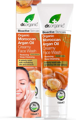 Dr Organic Moroccan Argan Oil Face Wash 150ml