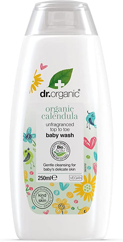 Dr Organic Calendula Baby BodyWash 250ml