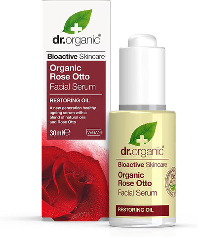 Dr Organic Rose Otto Face Serum 30ml