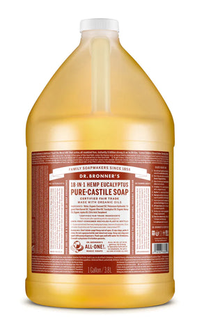 Dr Bronners Eucalyptus Pure-Castile Liquid Soap 3.79ltr