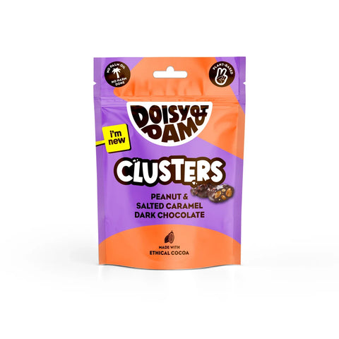 Doisy & Dam Peanut Clusters 80g (Pack of 7)