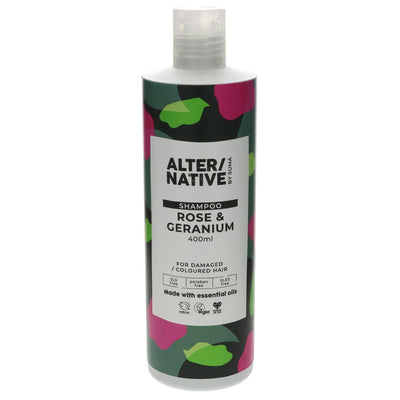 Alter/native By Suma Shampoo Rose 400ml (Pack of 6)