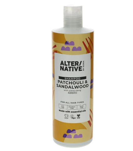 ALTER/NATIVE by Suma Body Wash Patchouli 400ml (Pack of 6)
