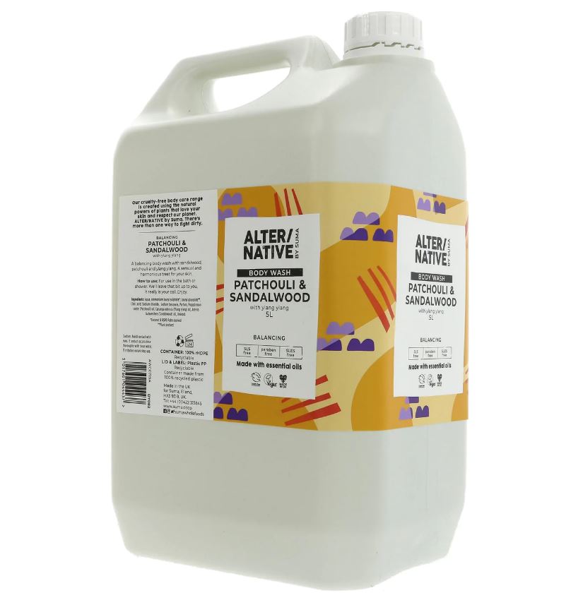 ALTER/NATIVE by Suma Hand Wash - Patchouli 5L