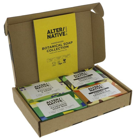 ALTER/NATIVE by Suma Gift Set Botanical - 4 Bars (Pack of 6)