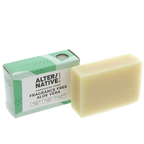 ALTER/NATIVE by Suma Boxed Soap Aloe Vera 95g (Pack of 6)