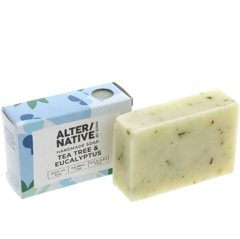 ALTER/NATIVE by Suma Boxed Soap Tea Tree & E'lyptus 95g (Pack of 6)