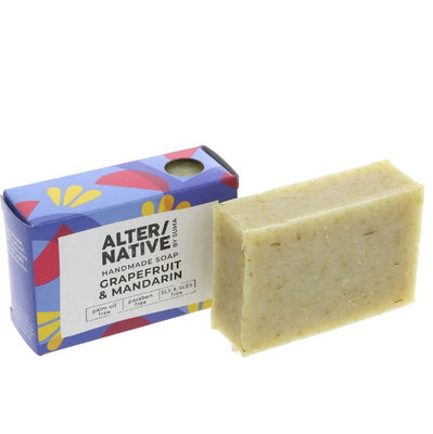ALTER/NATIVE by Suma Boxed Soap G'fruit & Mandarin 95g (Pack of 6)