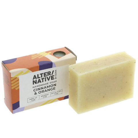 ALTER/NATIVE by Suma Boxed Soap Cinnamon & Orange 95g (Pack of 6)