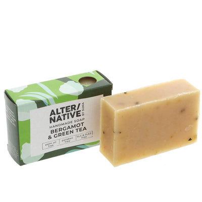 ALTER/NATIVE by Suma Boxed Soap Bergamot& Green Tea 95g (Pack of 6)