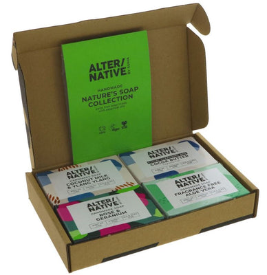 ALTER/NATIVE by Suma Gift Set Nature's - 4 Bars (Pack of 6)