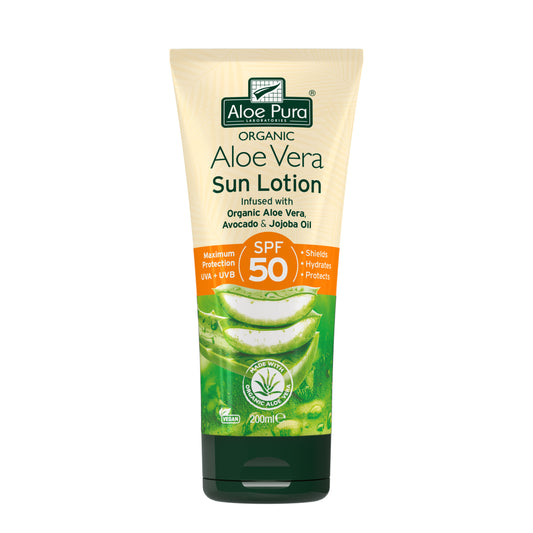 Aloe Pura Aloe Vera Sun Lotion SPF50 200ml