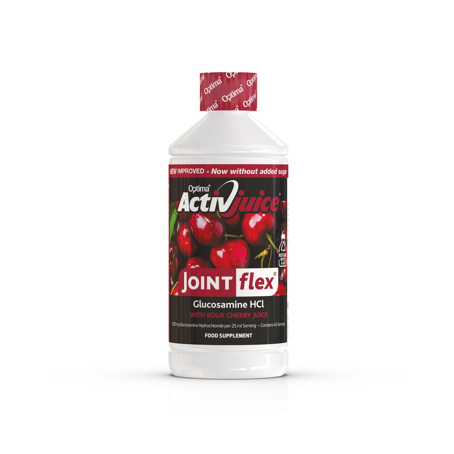 Optima ActivJuice Cherry Glucosamine Cordial 1000ml