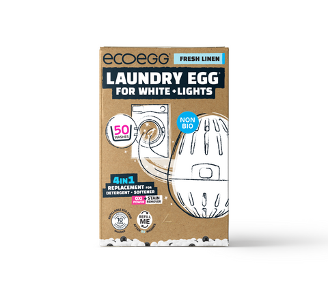 Ecoegg Laundry Egg For Whites 50 Washes 161g (Pack of 5)