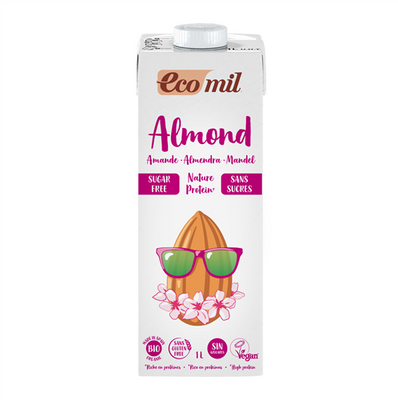 Ecomil Almond Milk Protein 1000ml (Pack of 6)