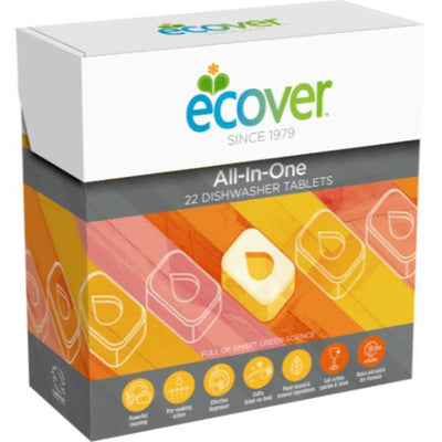 Ecover Dishwash All in One 22 Tablets