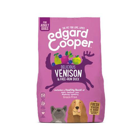 Edgard & Cooper Dog EXPORT Dry Venison & Duck 1kg (Pack of 2)