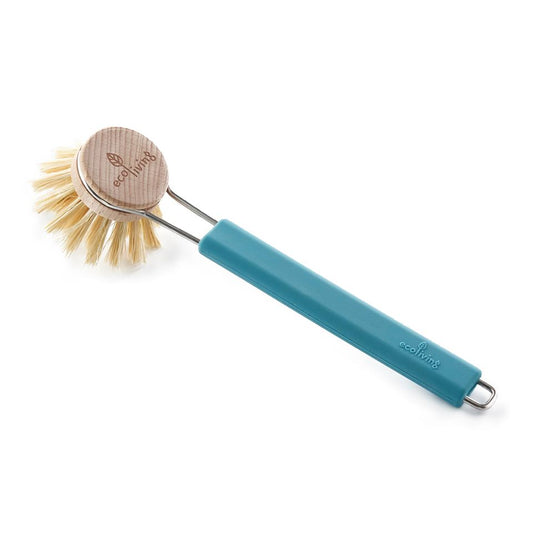 Ecoliving Dish Brush Blue With Replaceable Head 1 Unit 83g (Pack of 12)