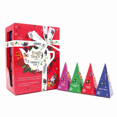 English Tea Holiday Red Prism 12 Bags (Pack of 6)