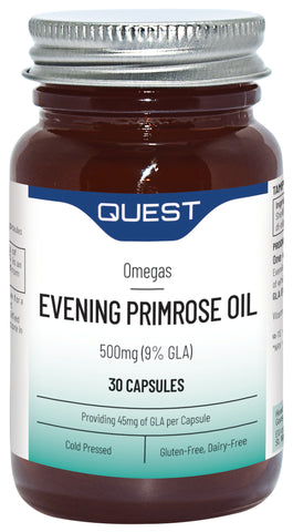 Quest Evening Primrose Oil 500mg 30 Capsules