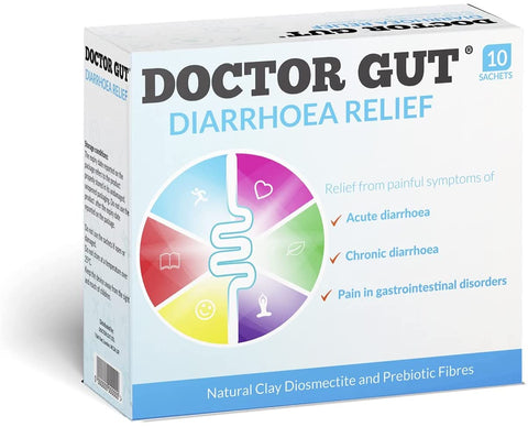 Doctor Gut Diarrhoea Relief Liquid Sticks  10 X Liquid Sticks