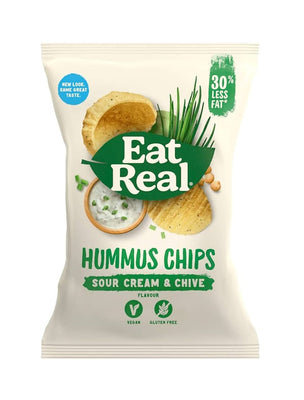 Eat Real Hummus Sour Cream & Chive 110g (Pack of 10)