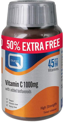 Quest Vitamin C 1000mg 45 Tablets