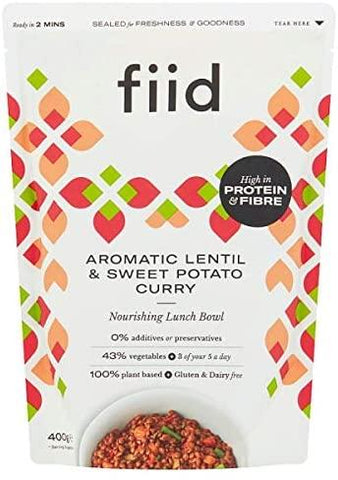 Fiid Lentil & Sweet Potato Curry 400G (Pack of 2)