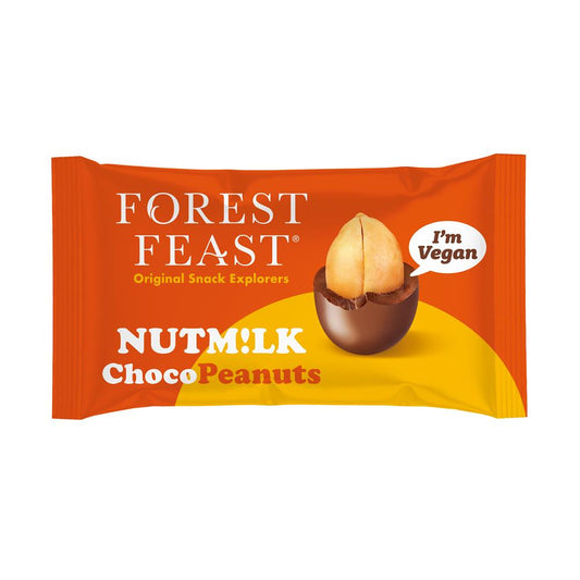 Forest Feast NUTM!LK Chocolate Peanuts Impulse 35g (Pack of 12)