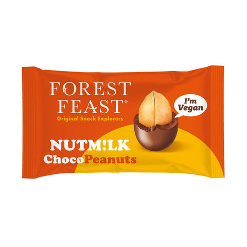 Forest Feast NUTM!LK Chocolate Peanuts Impulse 35g (Pack of 12)