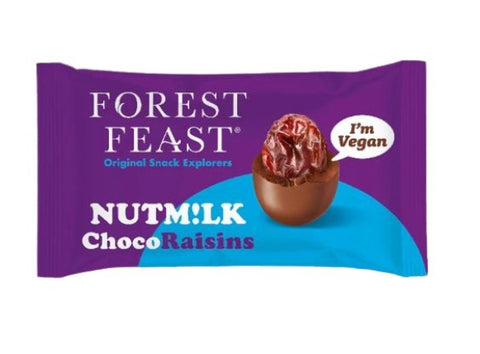 Forest Feast NUTM!LK Chocolate Raisins Impulse 35g (Pack of 12)