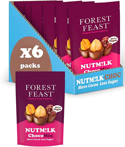 Forest Feast NUTM!LK Chocolate Mix Share 110g (Pack of 6)