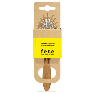 F.E.T.E. Round Small Bamboo Brush (18cm x 5cm) 98g