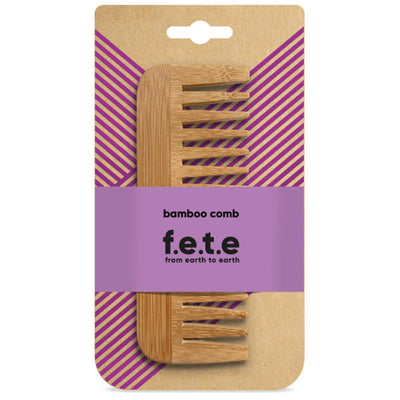 F.E.T.E. Wide Toothed Comb (5cm x 13.5cm) 23g