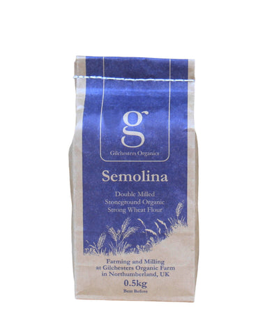 Gilchesters Organics Semolina 500g (Pack of 6)