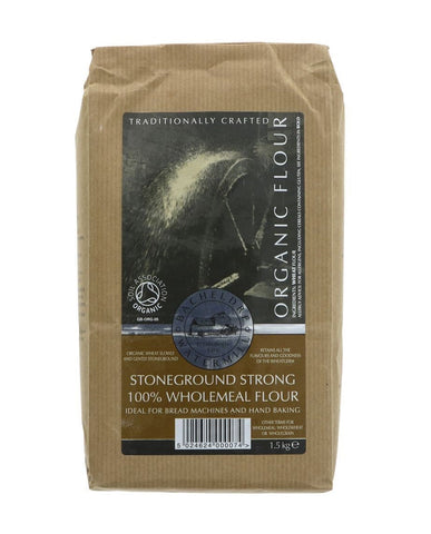 Bacheldre Wholemeal Flour Organic 1.5kg (Pack of 5)