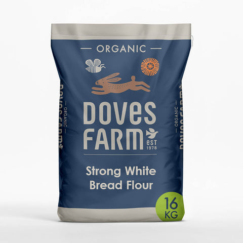 Doves Farm Strong White Flour Organic 16 kg