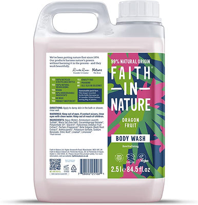 Faith in Nature Dragon Fruit Body Wash 2.5L