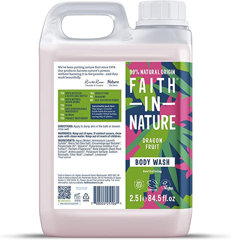 Faith in Nature Dragon Fruit Body Wash 2.5L