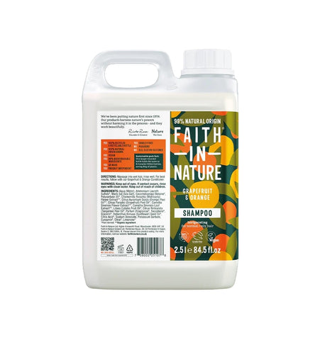 Faith in Nature Grapefruit & Orange Shampoo 2.5l
