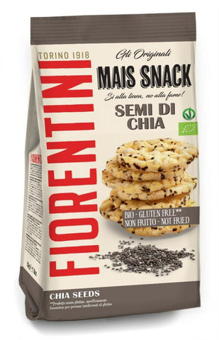 Fiorentini Organic Mini Mais Chia Snack 50g (Pack of 16)