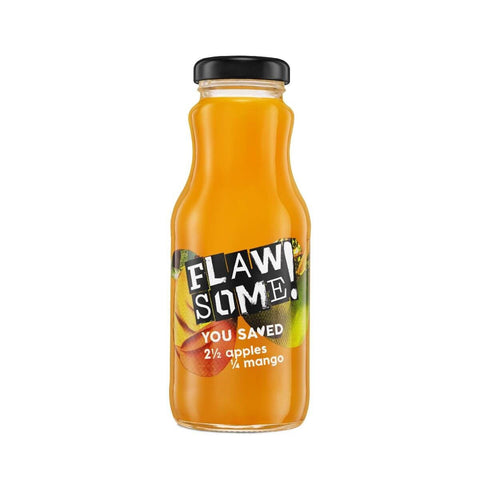 Flawsome Brands Ltd Apple & Mango Cold-Pressed Juice 250ml (Pack of 12)