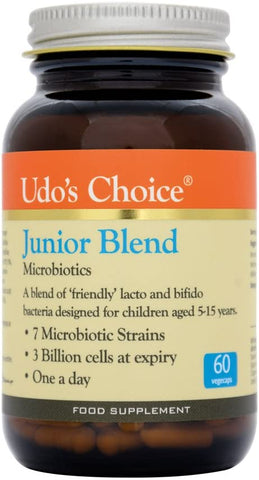 Udo's Choice Junior Blend Microbiotics 60 Vege Caps