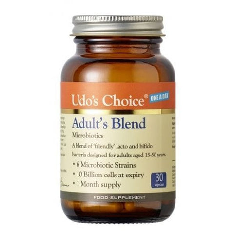 Udo's Choice Adult's Blend Microbiotics 30 Vcaps One a Day!