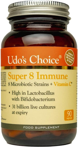 Udos Choice Super 8 Immune Microbiotics - 90 VCaps