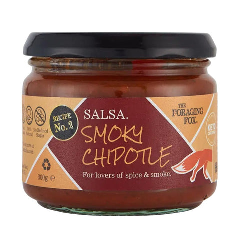 The Foraging Fox Smoky Chipotle Salsa 300g (Pack of 6)