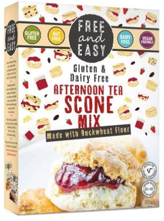 Free & Easy  NEW Gluten and Dairy Free Scone Mix  350g